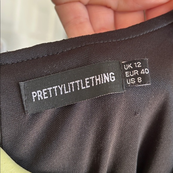 Pretty Little Thing Dress. Size 8. PTP 17”. Stretch. See description. - Picture 3 of 7